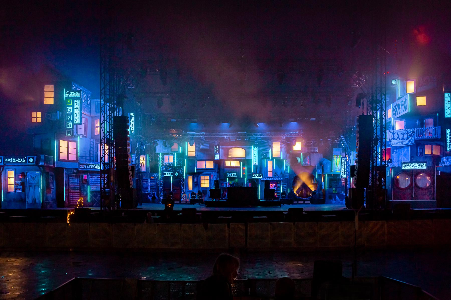 Fusion Palapa Wanderzirkus Stage Design